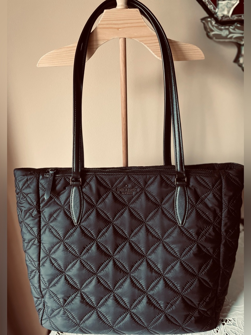 Kate Spade Black Tote Bag